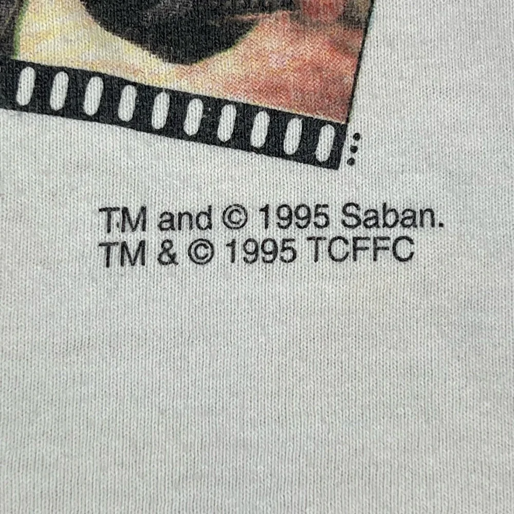 Vintage 90s power rangers ninja T-shirt kids retro nostalgia - Picture 2 of 4